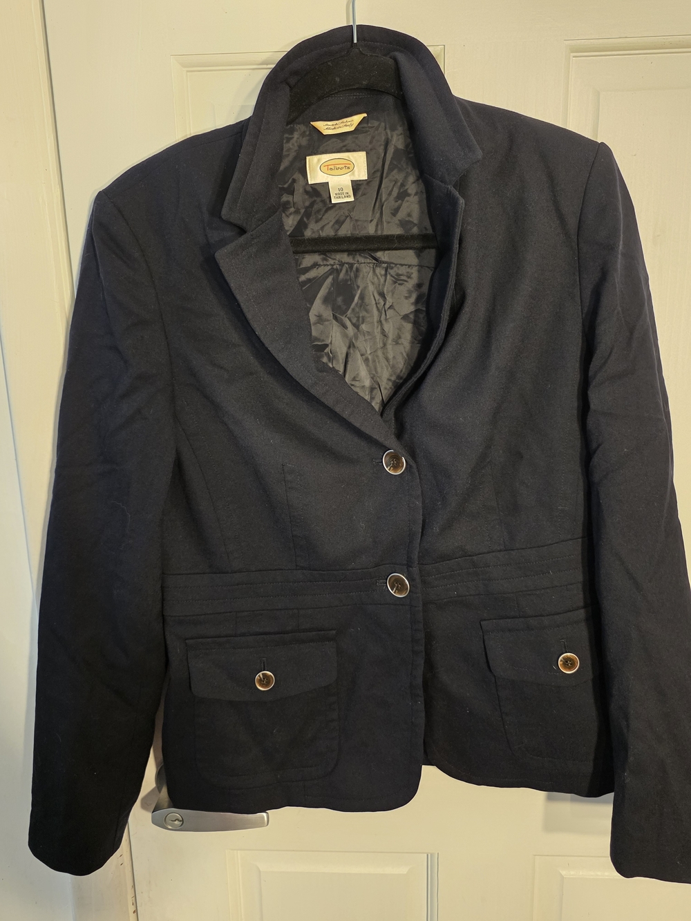 Talbots Women’s Navy Blazer Jacket